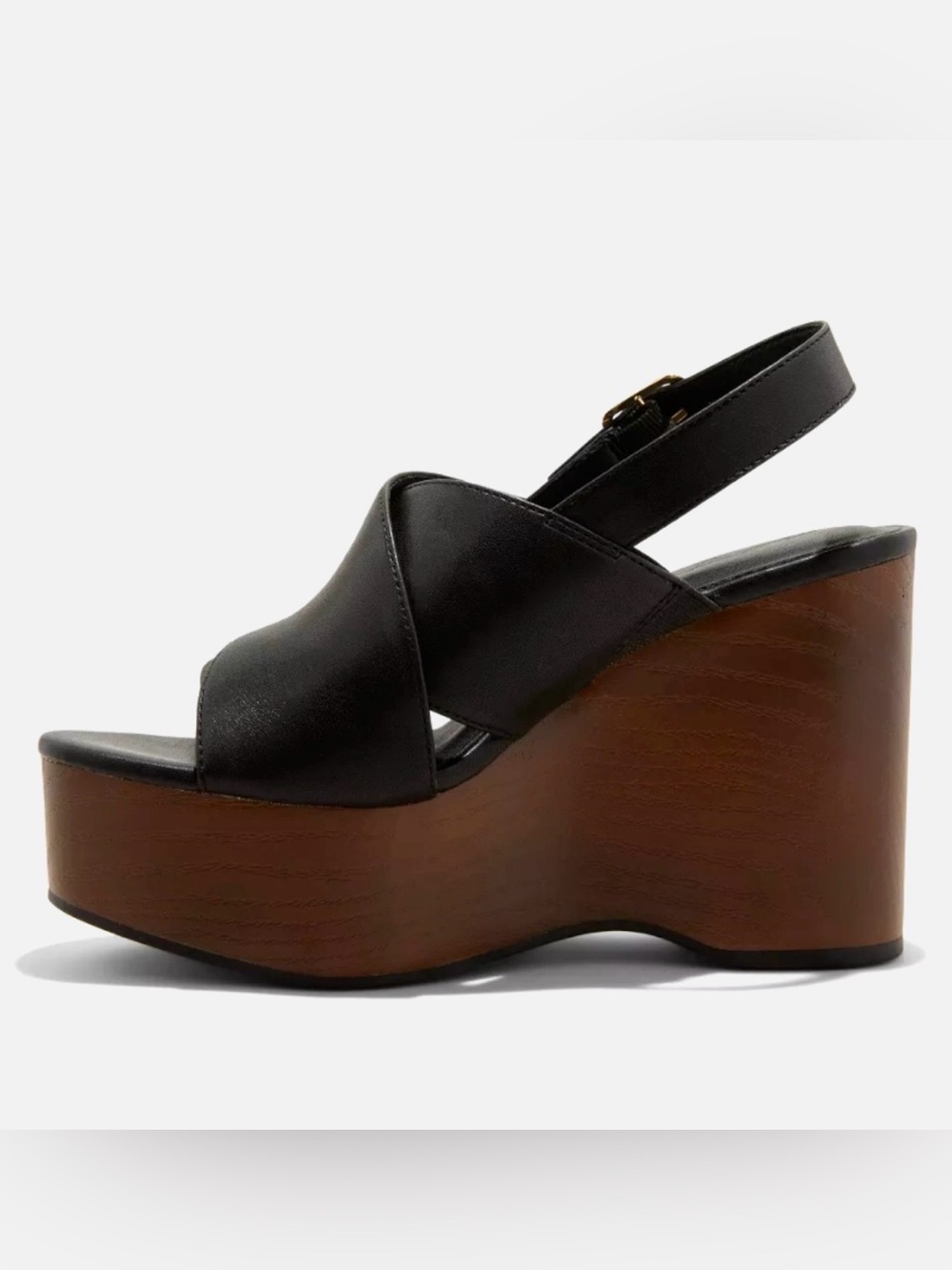 Women’s Naomi Wood Wedge Heels-universal thread-Black